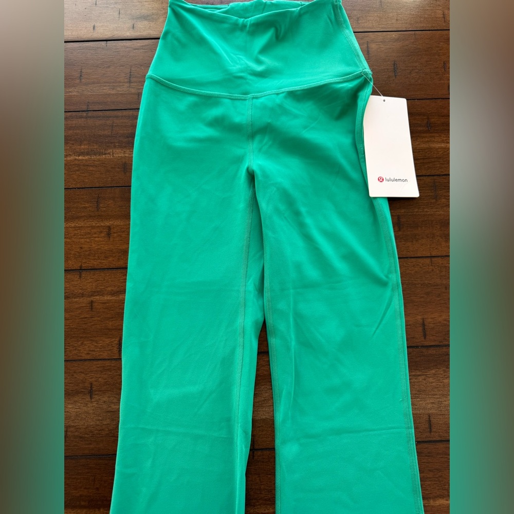 Lululemon Groove SHR Flare Pant Kelly Green Size 0 | Super High-Rise | NWT - Picture 6 of 8